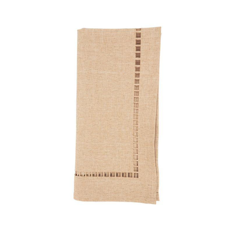 Saro Laser-Cut Hemstitch Napkin (Set of 4)