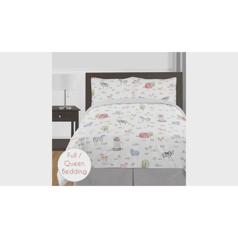 Farm Animals 5 Piece Toddler Bedding Set (Set of 5)