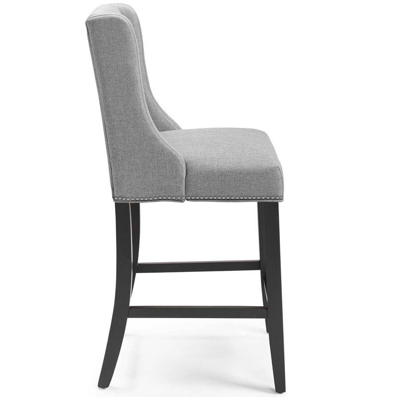 Modway Baron Upholstered Fabric Bar Stool