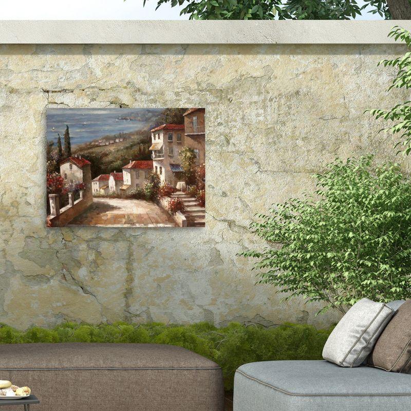 Joval 'Home In Tuscany' All-Weather Canvas Landscape & Nature Wall Decor