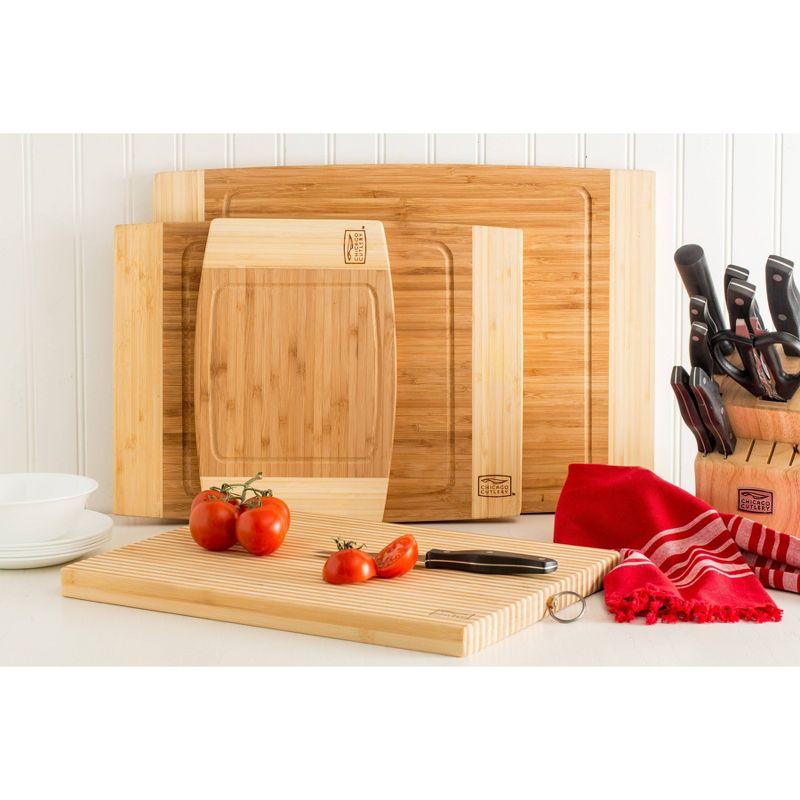 Chicago Cutlery Woodworks 12"x16" Bamboo Cutting Board