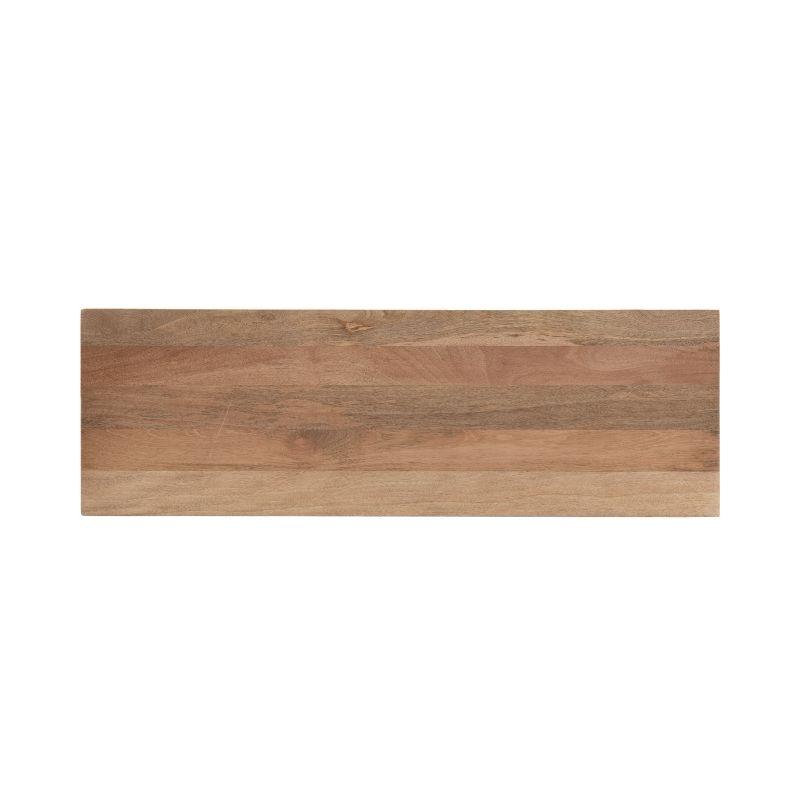 Kate and Laurel McCutcheon Rectangle Wooden Bench