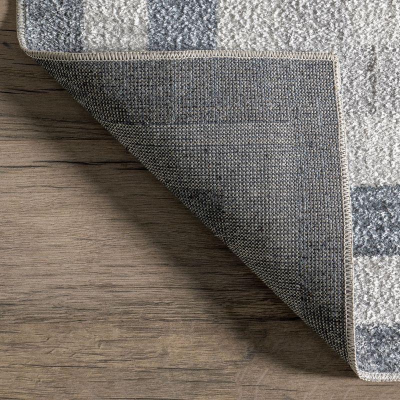 Nuloom Alienor Striped Pet Friendly Machine Washable Area Rug, 3' x 5', Multicolor