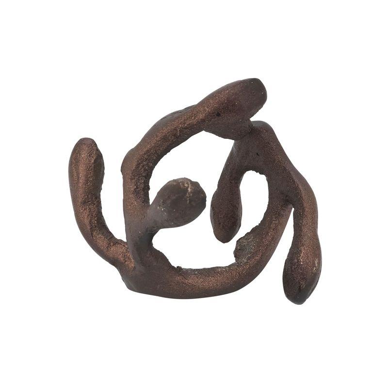 Bronze Twigs Napkin Rings Set of 4