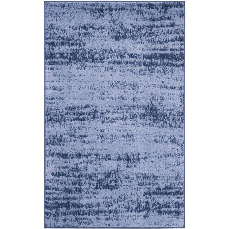 Nourison Essentials 3' x 5' Denim Modern Indoor/Outdoor Rug