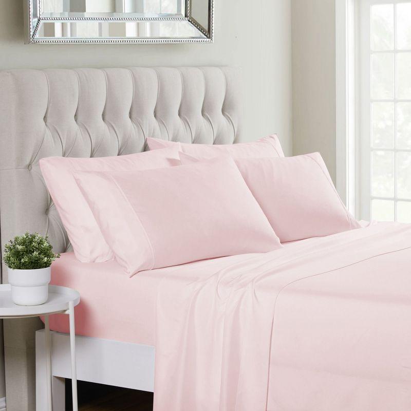 Sweet Home Collection Luxurious Soft Microfiber Sheet Set with Bonus Pillowcases