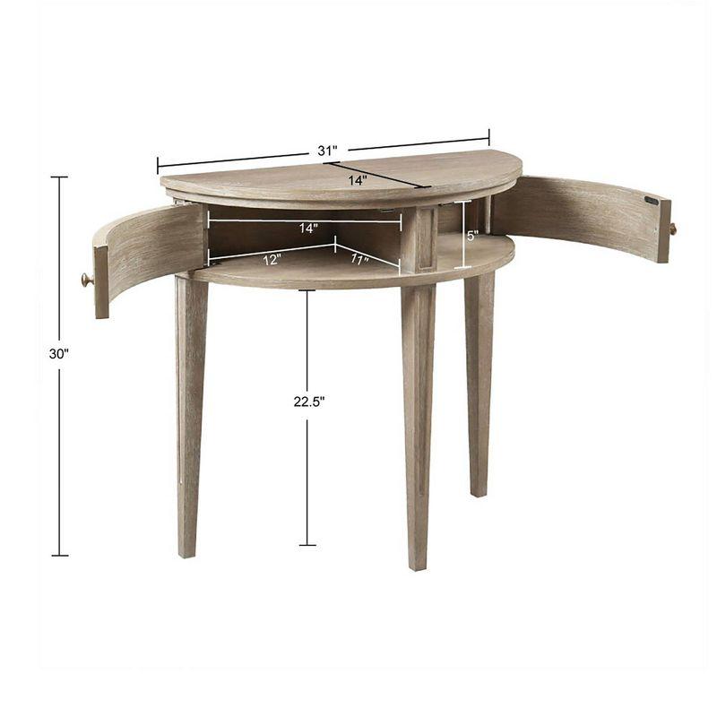 Crestview Storage Console Table