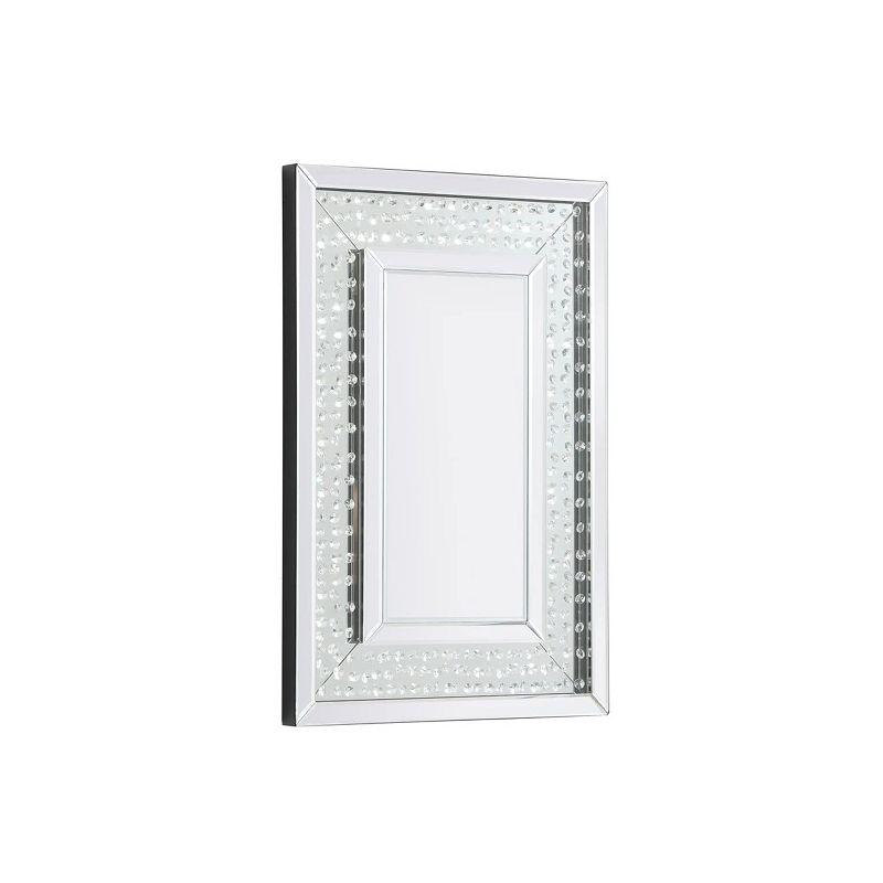 Elegant Lighting Sparkle collection crystal mirror 20 x 30 inch