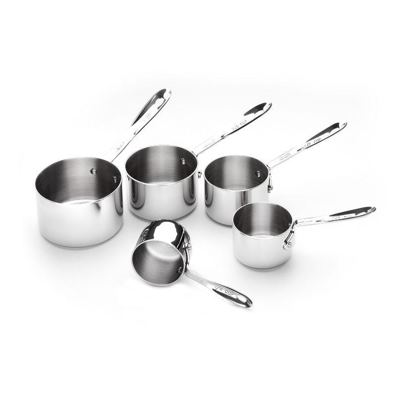 All-Clad Stainless Steel 5-Piece Measuring Cup Set