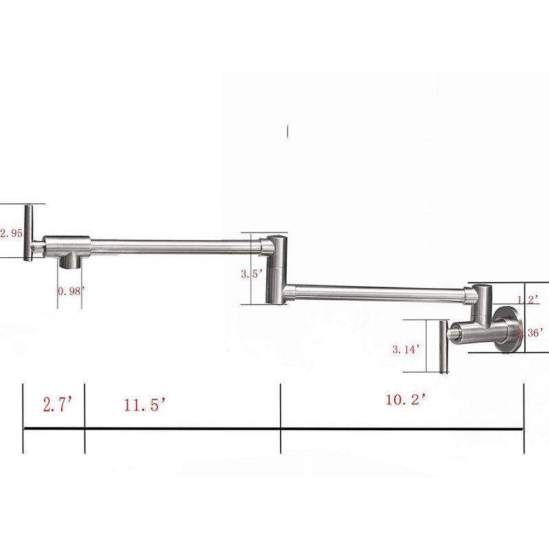 BWE Wall Mounted Pot Filler