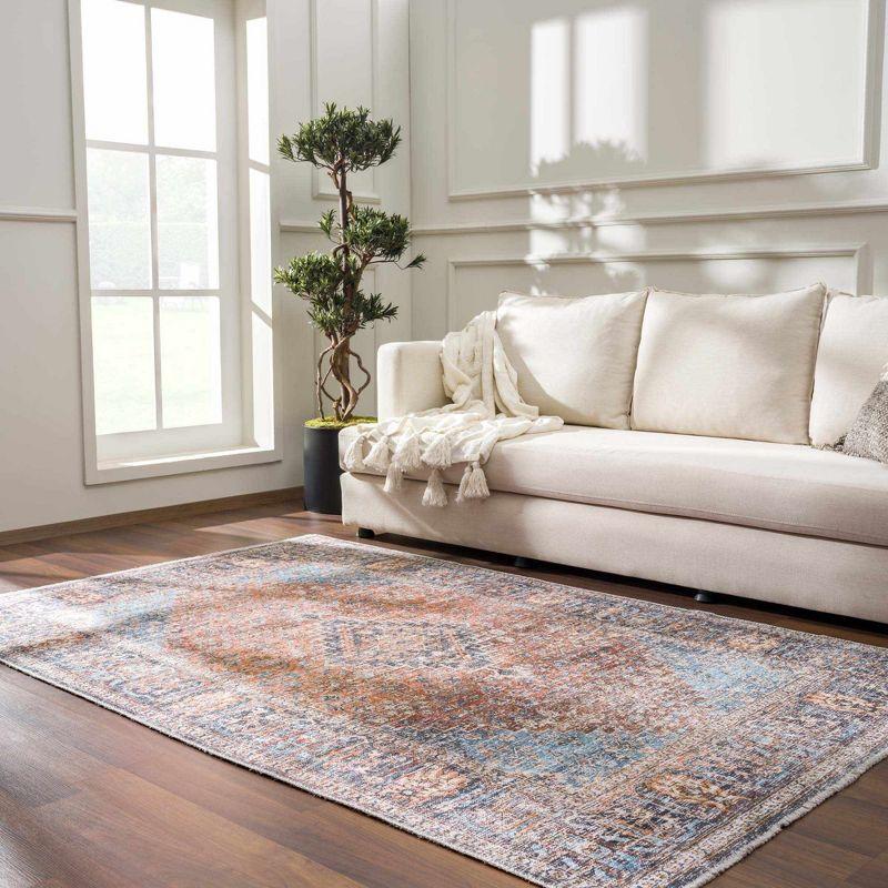Hauteloom Rectangle Area Rug   Light Blue