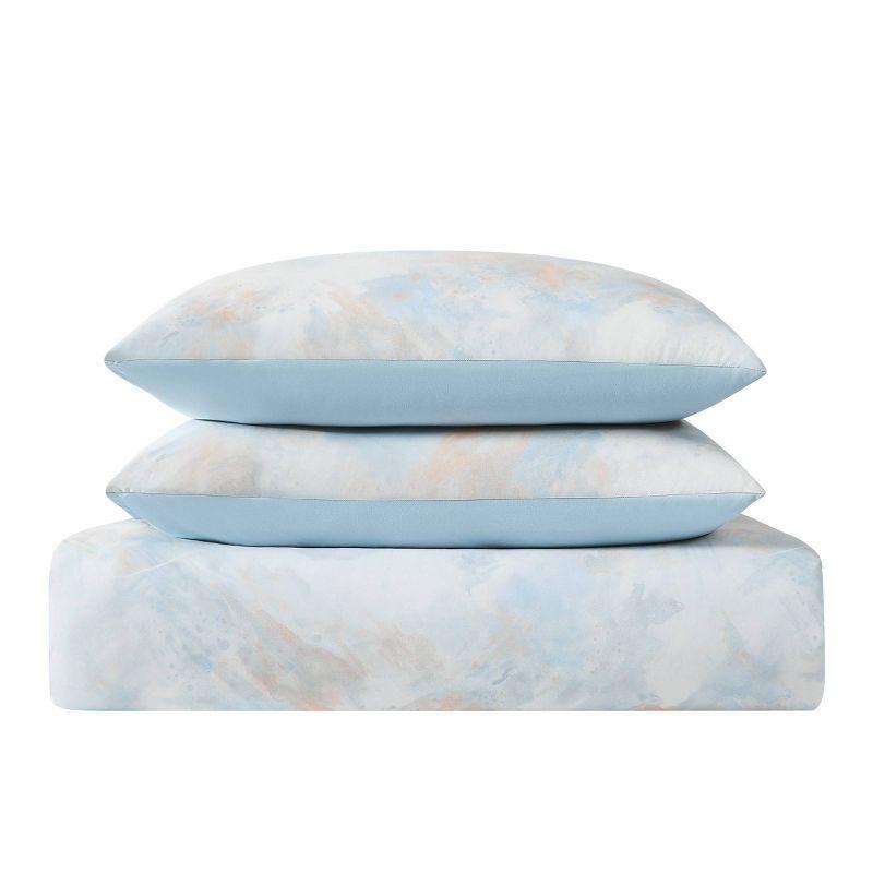 Hannah Watercolor Polyester Standard Abstract Comforter Set