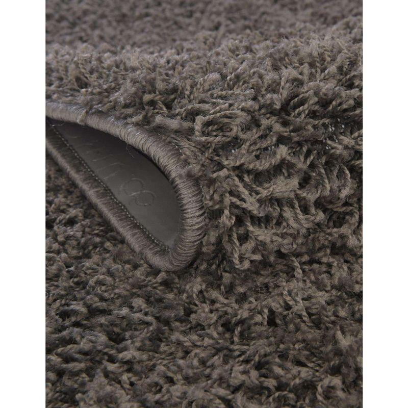 Unique Loom Solid Shag Solid Indoor Woven Area Rug