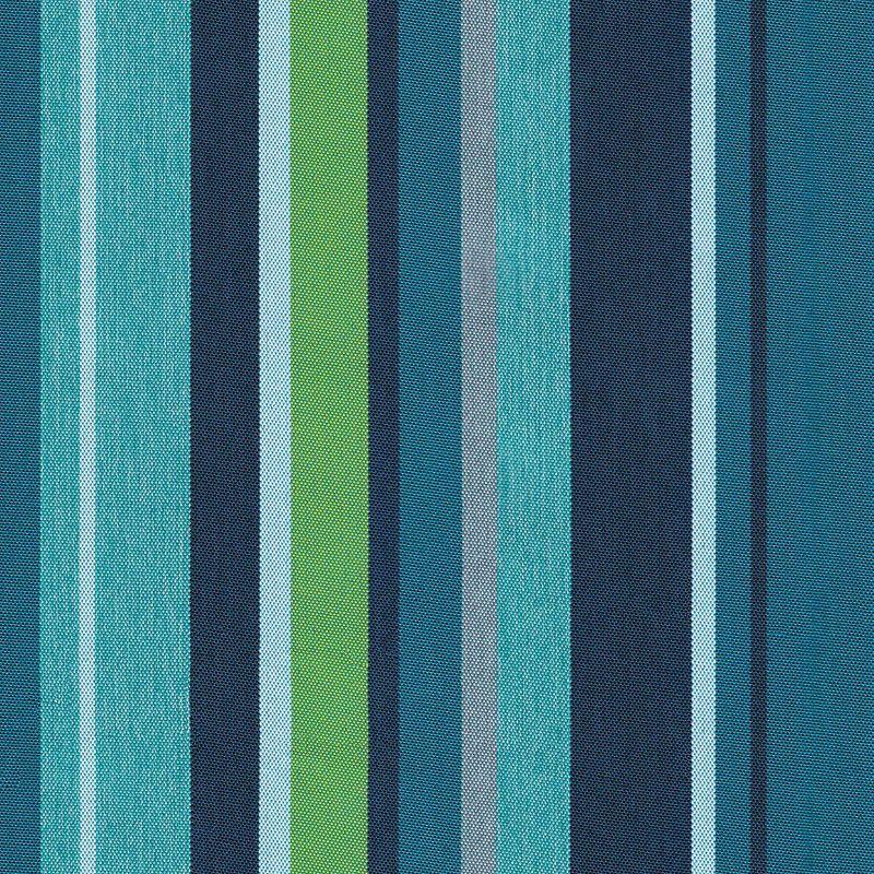 Honeycomb Outdoor Chaise Lounge Cushion - Stripe Poolside
