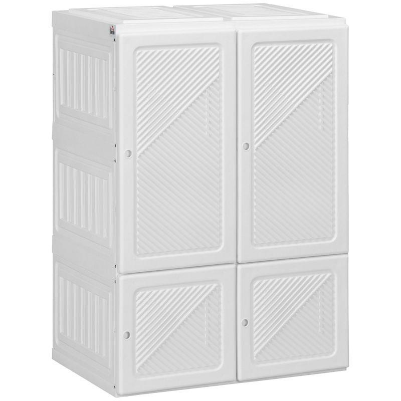HomCom 27.25'' Fabric Portable Wardrobe