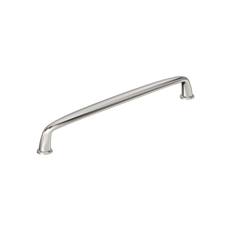 Polished Nickel 8 13/16" Modern Bar Cabinet Pull