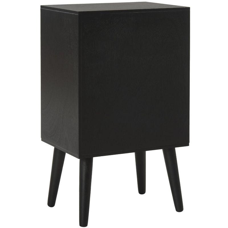 Pomona 3 Drawer Accent Table - CHS5700 - Black - Safavieh