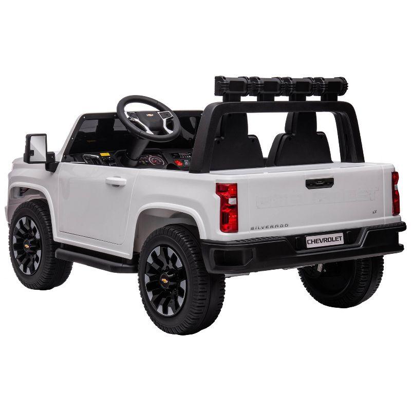 Kool Karz 24V 4x4 Chevrolet Silverado TWO SEATER Powered Ride-On