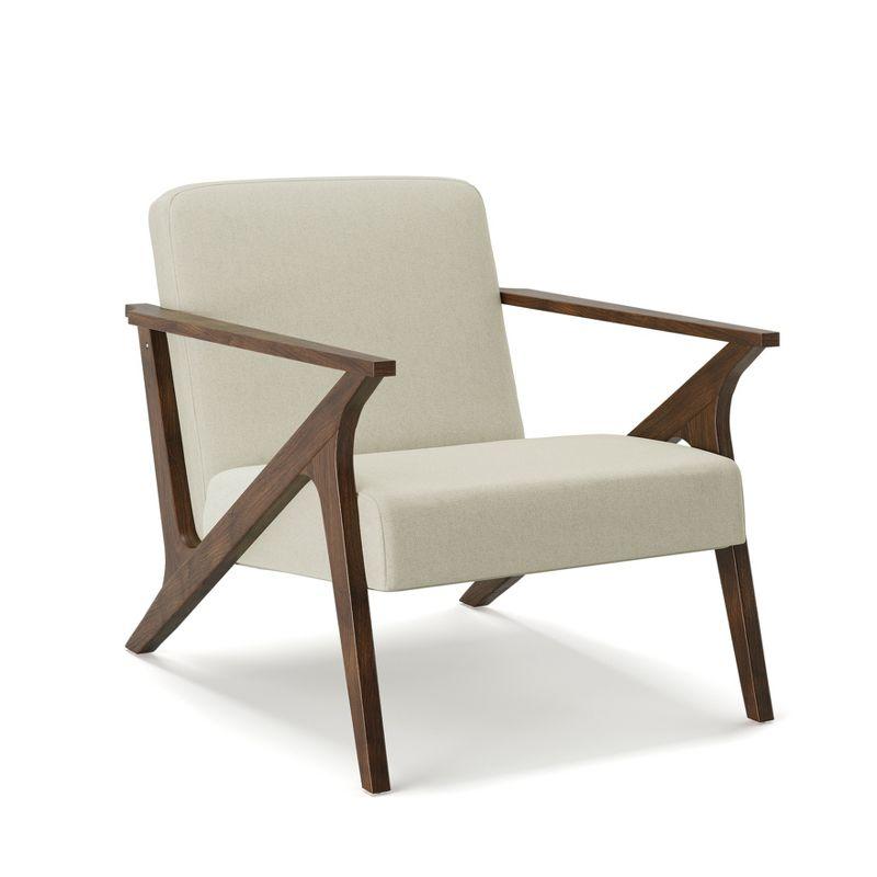 Glenwillow Home 30" Wide Grove MCM Wood Frame Upholstered Accent Chair