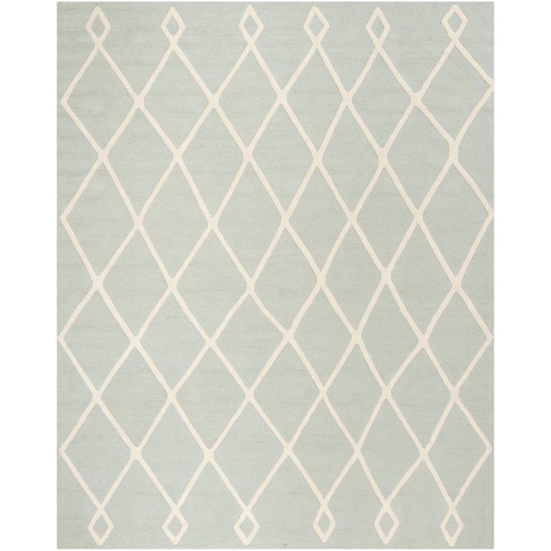 Ivory Bliss Hand-Tufted Wool Kids Playroom Area Rug, 8' x 10'