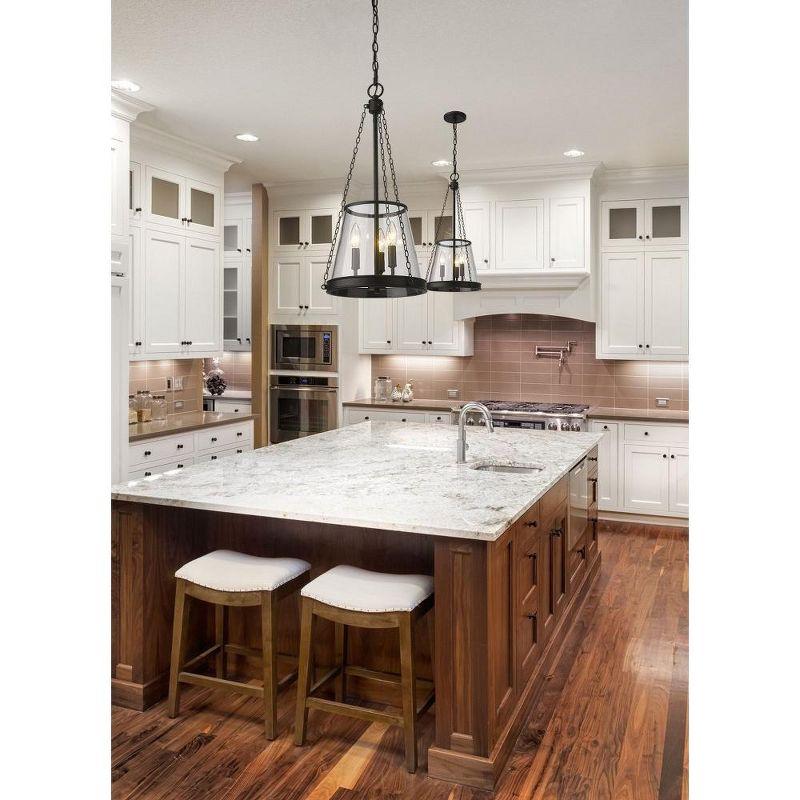 Z-Lite Prescott 3 - Light Pendant in  Matte Black