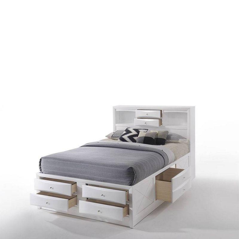 Acme Furniture 91" Queen Ireland Bed White