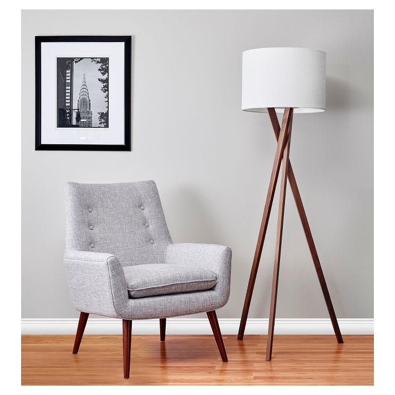 Harcourt 63'' Solid Wood Floor Lamp