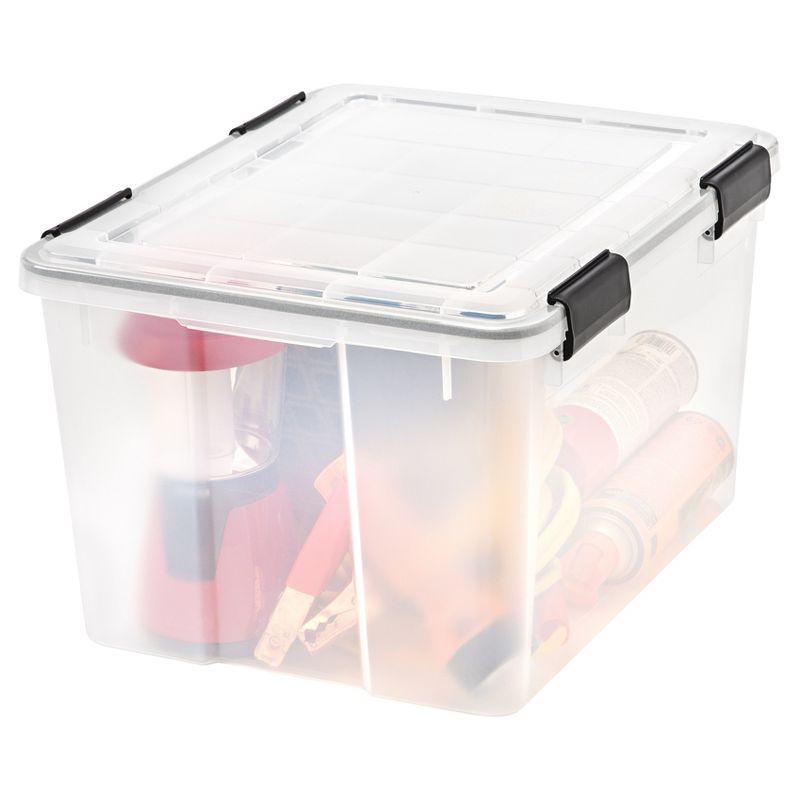IRIS USA, Inc. 6.5 Qt./2 Gal. Weatherproof Storage Tote