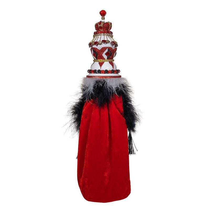 Kurt Adler 18.8-Inch Hollywood Nutcrackers King of Hearts with Cape Nutcracker