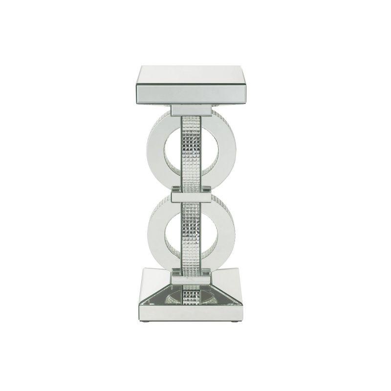 12" Ornat Accent Table Faux Square Diamonds - Acme Furniture