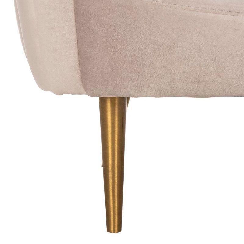 Razia Velvet Barrel Chair