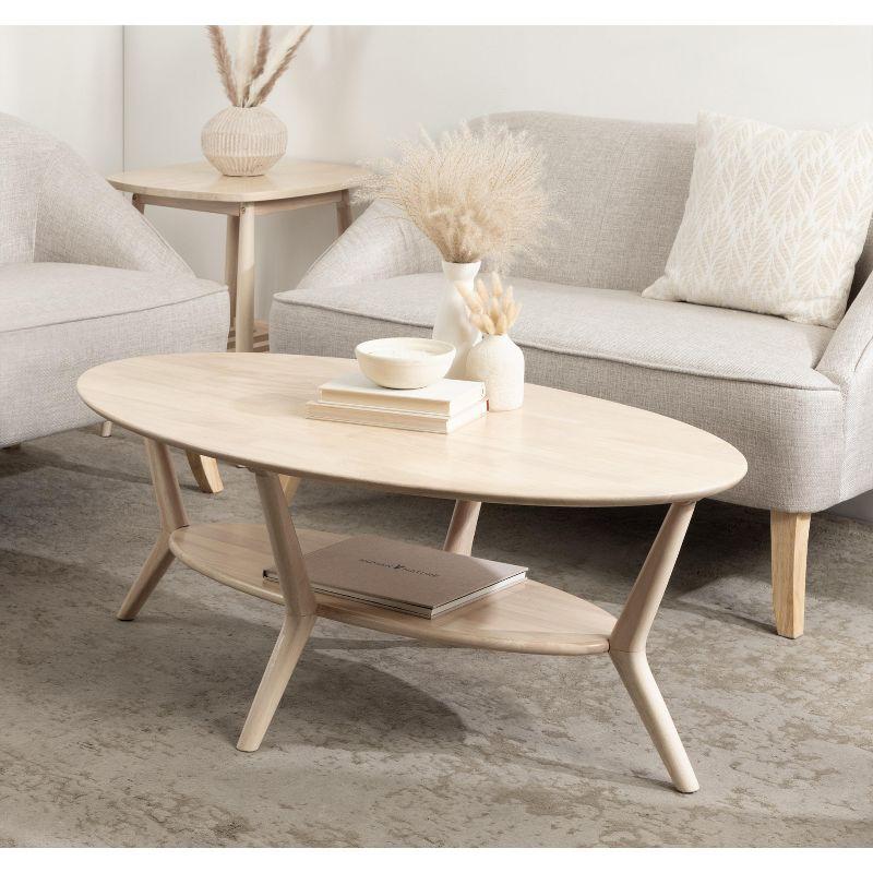 Kate and Laurel Nylah Oval Coffee Table