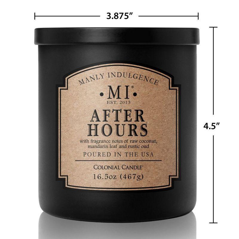 16.5 oz Black Soy Scented Jar Candle