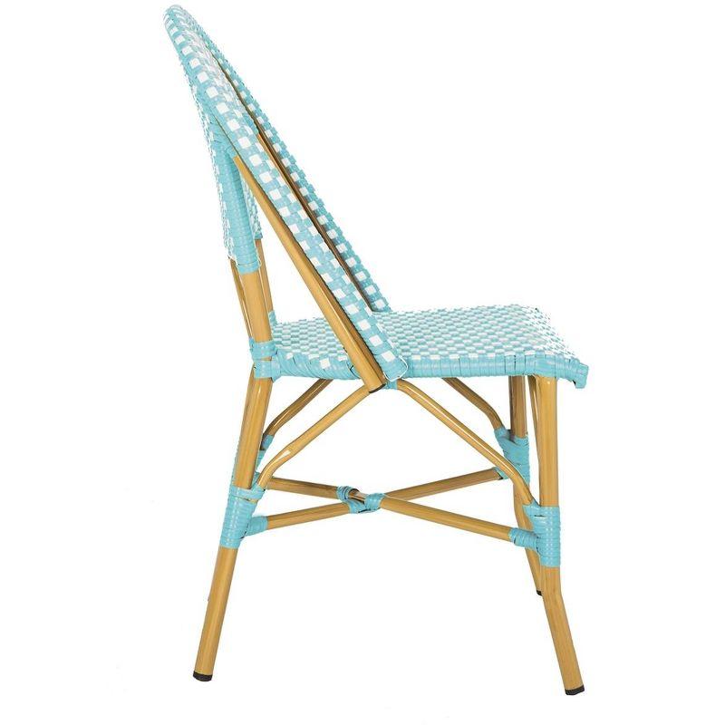 Casidy Polyethylene (PE) Wicker Wicker Outdoor Dining Side Chair
