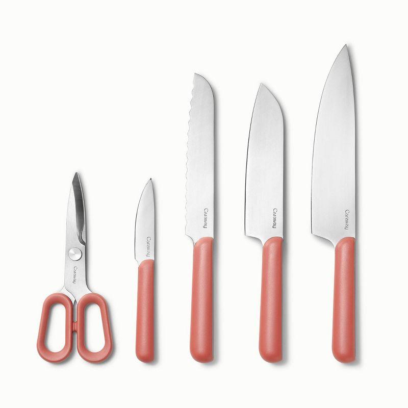 Caraway 14-Piece Perracotta Knife and Utensil Prep Set
