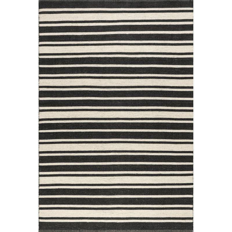 Frenshe Interiors x Rugs USA Bowery Striped Wool Area Rug | Wayfair