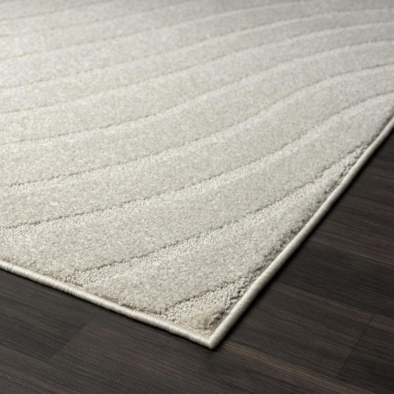 Luxe Weavers Modern Geometric Wave Area Rug