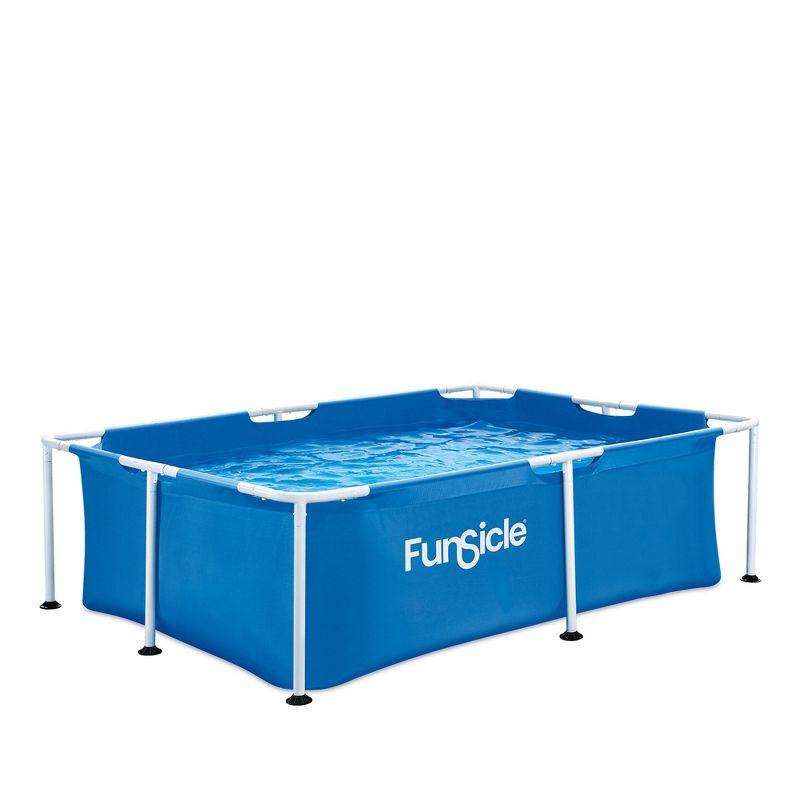 Funsicle 7-Foot Blue Rectangular Above Ground Lap Pool