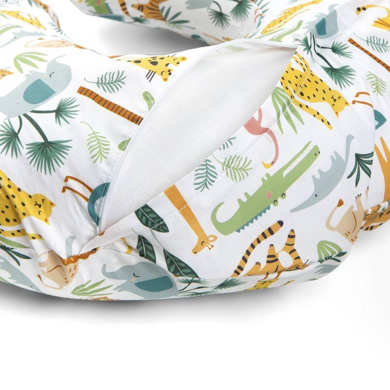 Boppy Original Support Nursing Pillow Cover - Colorful Wildlife