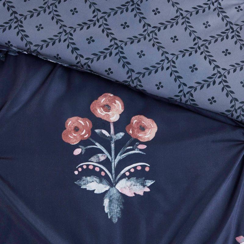 Madison Park Marfa 3 Piece Pintuck Duvet Cover Set