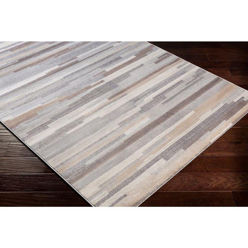 Mark & Day Orvelte Woven Indoor Area Rugs Medium Gray/Tan/White