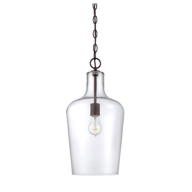 Savoy House Franklin 1 - Light Pendant in  English Bronze