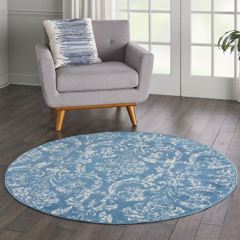 Nourison Jubilant Farmhouse Vintage Damask Area Rug