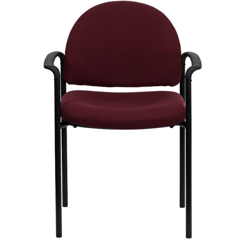 Prather Comfort Stackable Steel Side Reception Chair