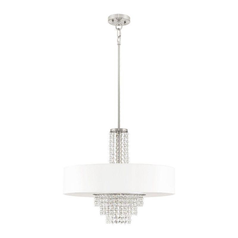 Livex Lighting Carlisle 5 - Light Chandelier in  Brushed Nickel