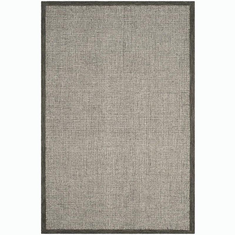 Abstract ABT220 Handmade Indoor Area Rug - Sage/Ivory - 5'x8' - Safavieh