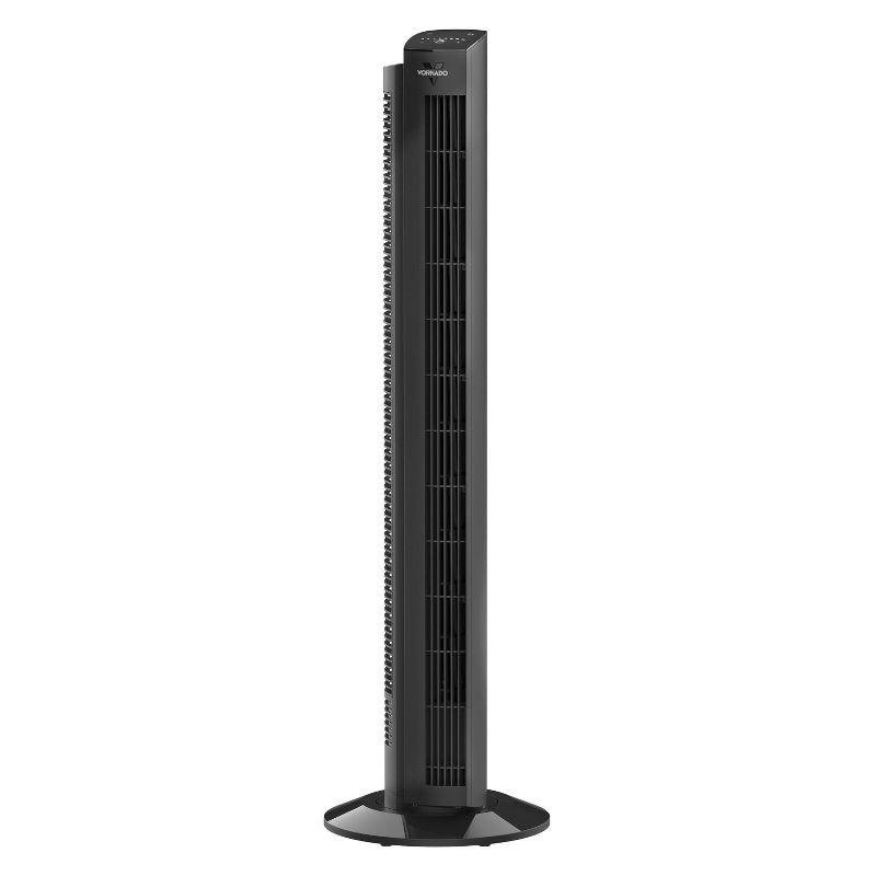 Vornado OZI42 42 in. 5-Speed Tower Fan in Black with Remote Control, Oscillation, and Timer