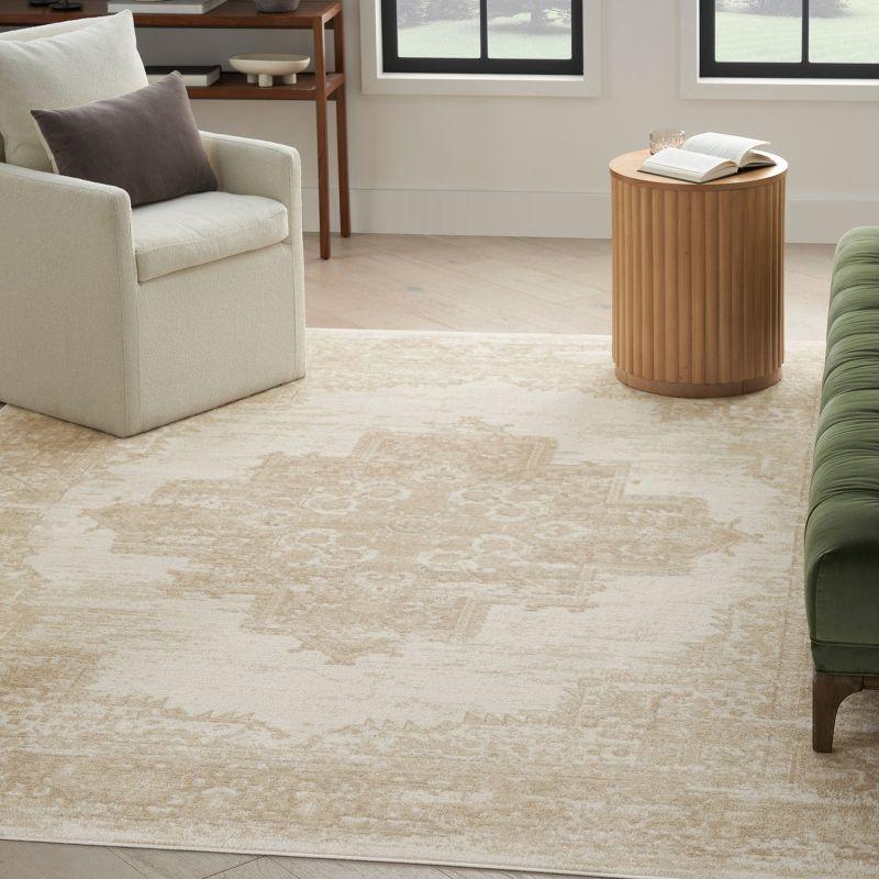 Nourison Grafix Center Medallion Area Rug