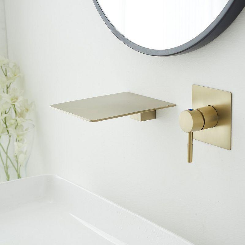 Wall Mounted Optional Single-handle Bathroom Faucet