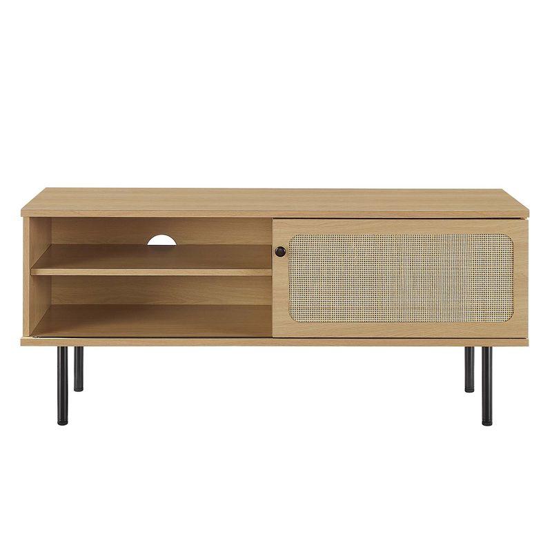 Modway Cambria 47Inch TV Stand – Modern Media Console with Open Storage Shelf and Sleek Profile for Living Room